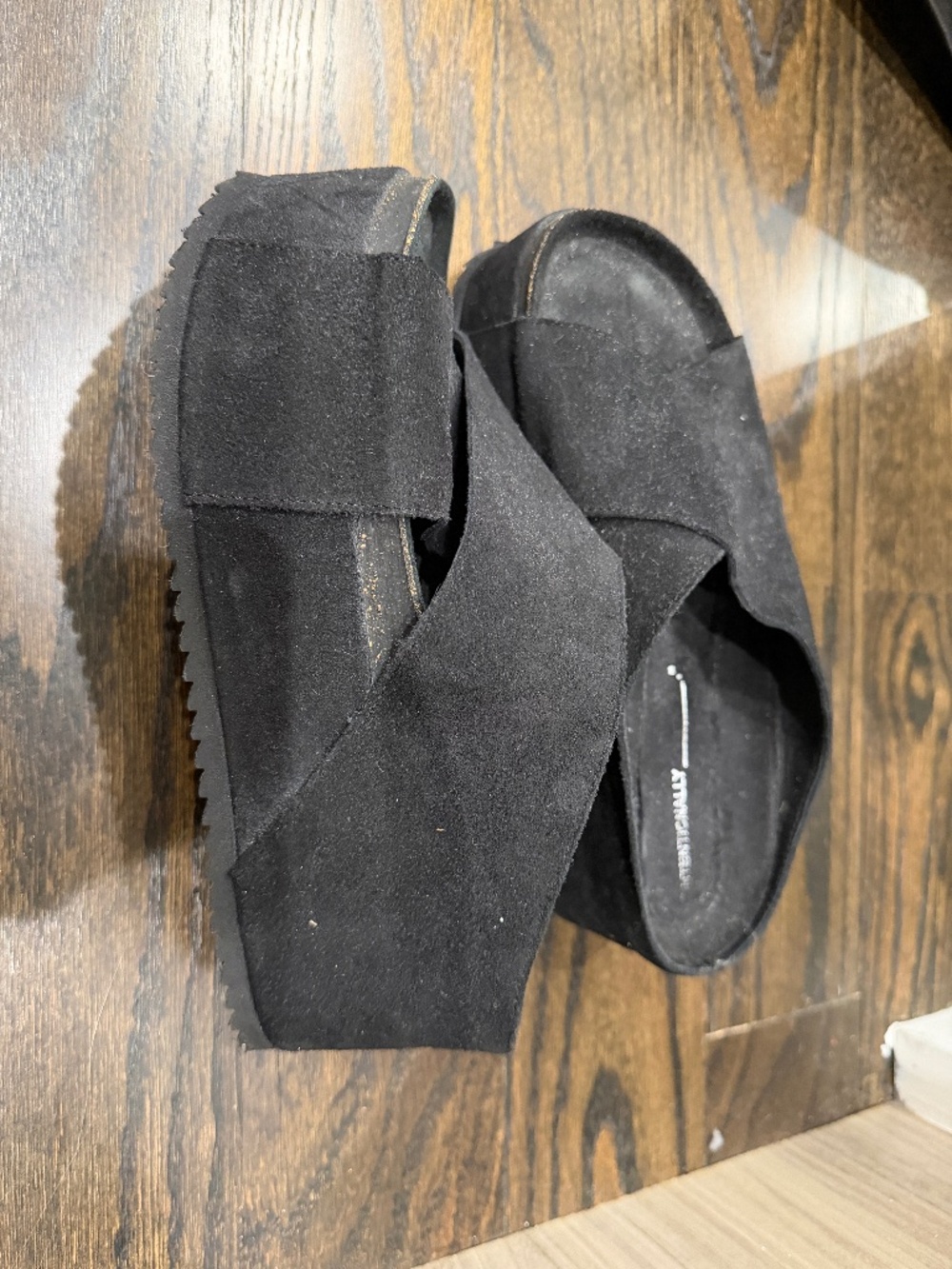 Intentionally Blank platform sandals